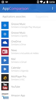 Windows 10 interface