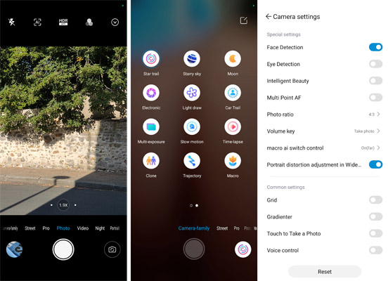 ZTE Axon 40 ultra interface 6