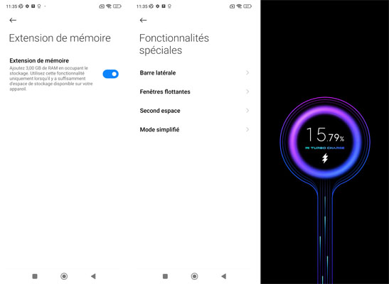 Paramètres et fonctionnalités Xiaomi Redmi Note 11 Pro 5G