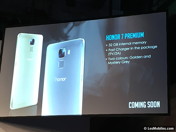 Le Honor 7 Premium arrive bientôt