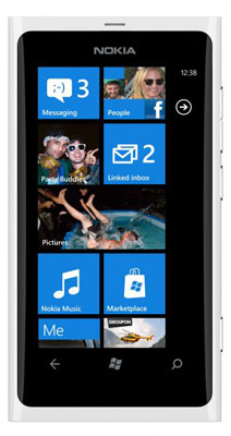 nokia lumia 800 blanc février france 499 euros
