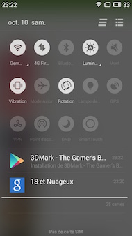 Meizu MX5 interface