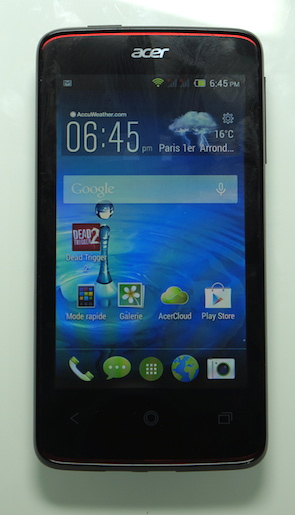 Acer Liquid Z4 face
