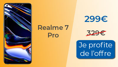 Realme 7 pro en promo chez Cdiscount