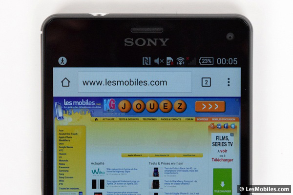 Sony Xperia Z3 : écran