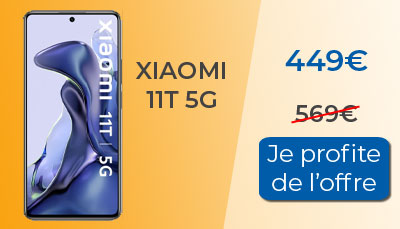 Le Xiaomi 11T est à 449? chez RED by SFR
