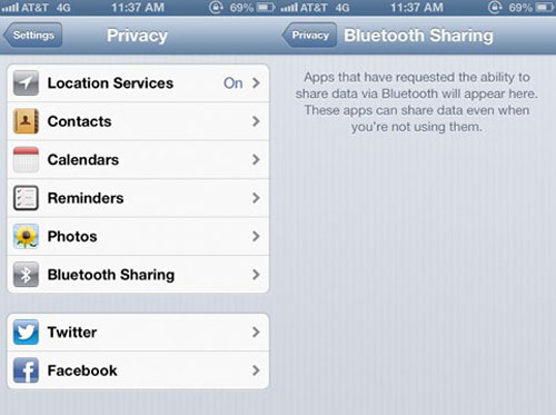iOS 6 est disponible en bêta 4, avec quelques nouvelles fonctions comme le partage Bluetooth