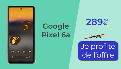 promo Google Pixel 6a