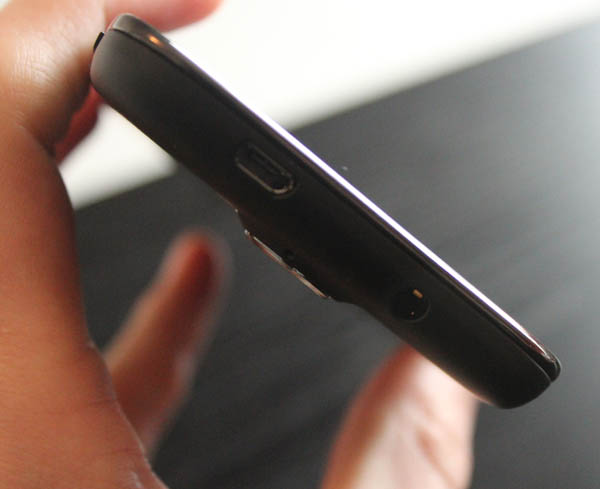 Wiko Cink Peax : tranche supérieure