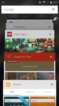 ZUK Z1 : multitâche