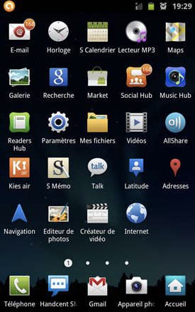 Samsung Galaxy Note test mi-tablette mi-smartphone écran tactile super amoled 5,3 pouces stylet s pen