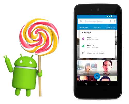 Google entame le déploiement d'Android 5.1, multi-SIM et voix HD au programme