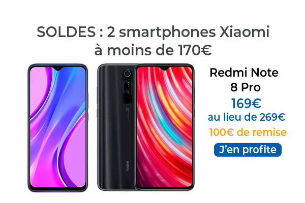 Bon Plan : Xiaomi Redmi Note 8 pro et Redmi 9 à partir de 115€