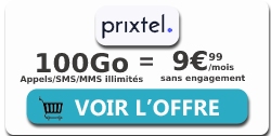Forfait 100 Go Prixtel