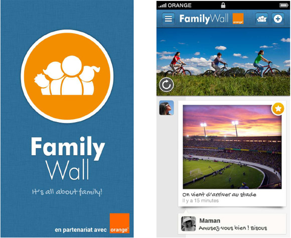 Orange offre à ses abonnés Open l'option FamilyWall premium