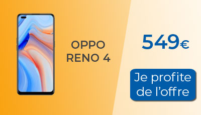 Oppo Reno 4 en précommande