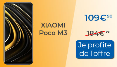 Xiaomi Poco M3 en promo chez Cdiscount