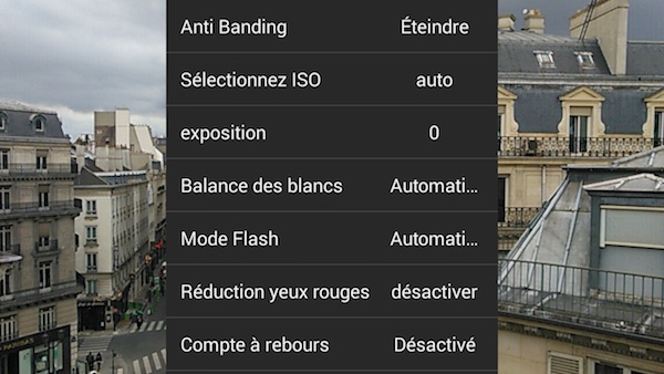 Archos 50 Helium interface photo