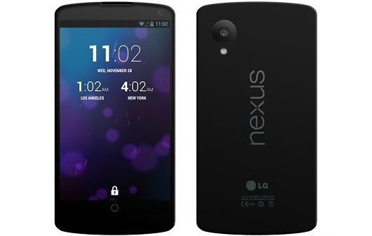 Google Nexus 5 : aperçu au prix de 460 $ au Japon