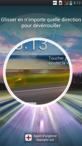 Test LG Optimus 4X HD : capture d?écran du système d'exploitation