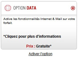 Free Mobile lance l'option data pour le forfait à 2 euros