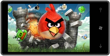 Angry Birds débarque sur Windows Phone 7