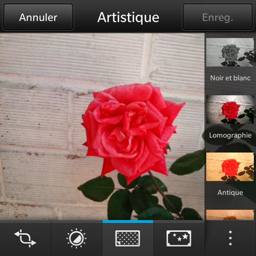 BlackBerry Q5 : lecteur multimédia