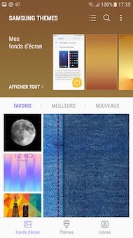 Samsung Galaxy J5 (2017) interface