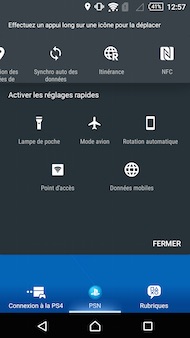Sony Xperia M4 Aqua interface