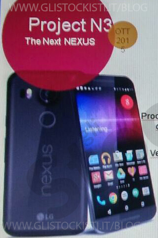 Le Google Nexus 5X se dévoile en noir