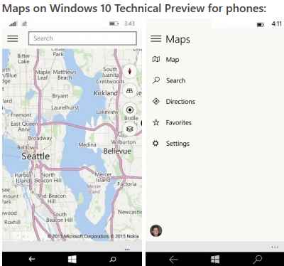 Windows 10 : Microsoft présente Maps, sa nouvelle application de cartographie