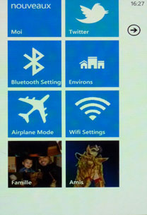Test Nokia Lumia 710 : amis