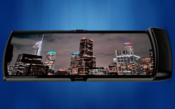 Motorola Razr 2019 (ouvert à l'horizontal)