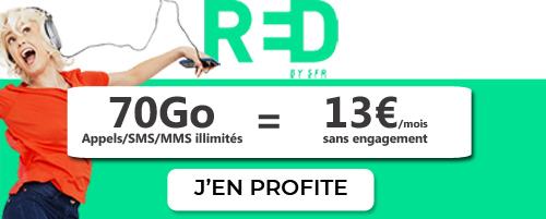 Forfait RED 70Go