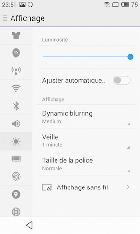 Meizu MX4 Pro interface