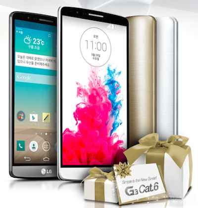 LG G3 Cat.6 : le voici finalement le G3 Prime !