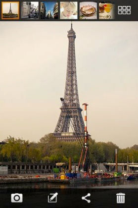 capture d'écran de Firefox OS