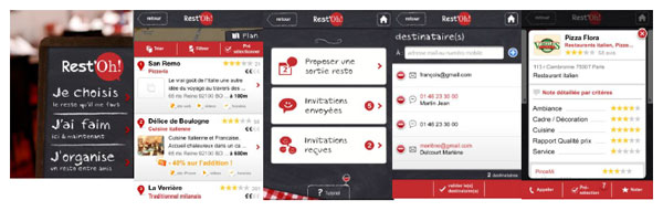 PagesJaunes lance Rest'Oh!, une application iPhone pratique pour choisir parmi 125 000 restaurants