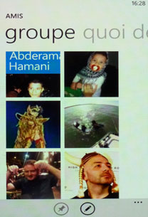 Test Nokia Lumia 710 : amis