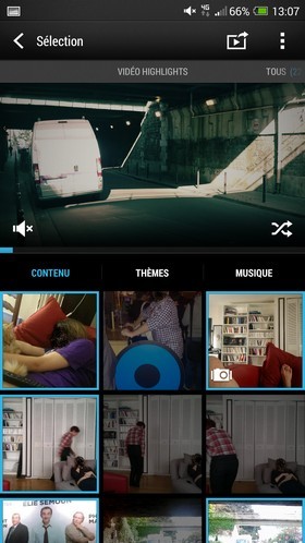 HTC One Max : multimédia