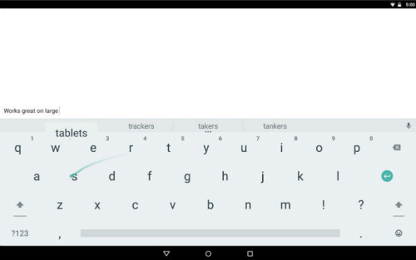Android : le clavier de Google va désormais être synchronisé sur tous vos appareils