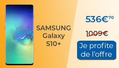 Promo Samsung Galaxy S10+ chez Rakuten