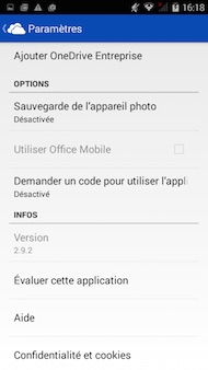 Essentiel B Connect 501 Onedrive