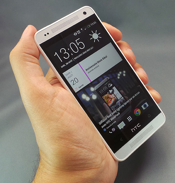 HTC One mini : prise en main