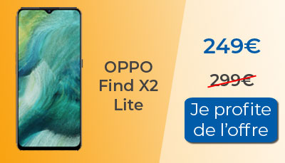 Promo RED : 50? de remise sur l'Oppo Find X2 Lite