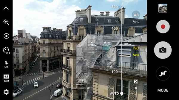 Samsung Galaxy J5 : Appareil photo