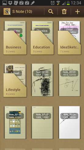 Samsung Galaxy Note 2 : S Note