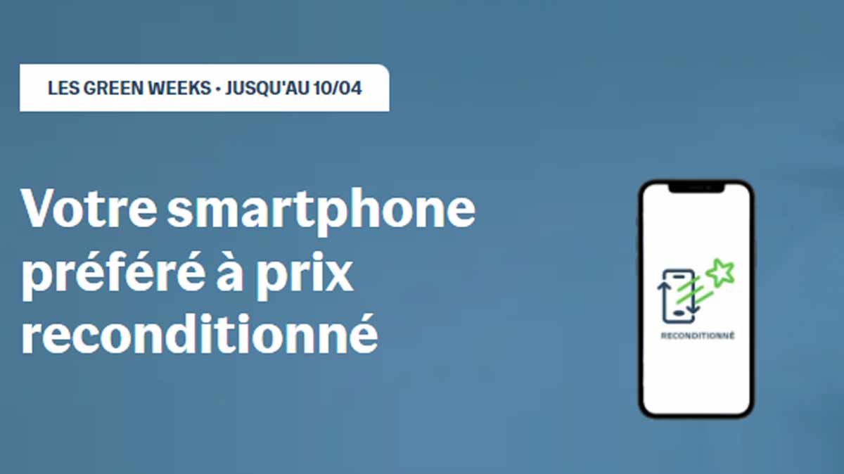 iPhones reconditionnés à 1€ : l’opération de Bouygues Telecom qui fait du bien à vos poches et à la planète