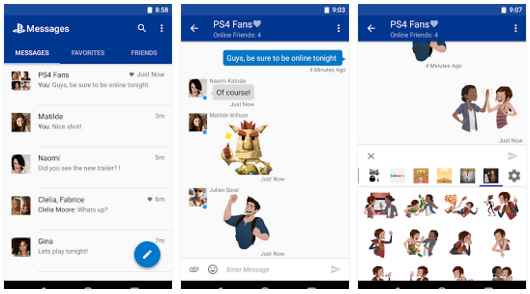 PlayStation Messages : la messagerie instantanée des gamers ?