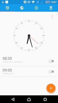 Sony Xperia M5 interface